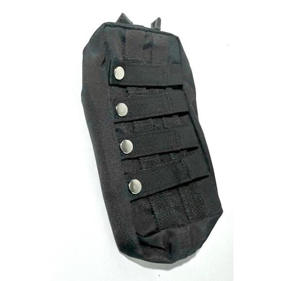 Material Black Tactical Horizontal Multi-Purpose Molle Utility Pouch ToolBag - Picture 6 of 9